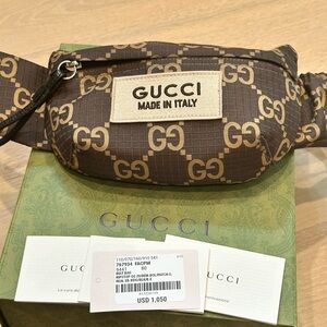 Gucci GG Ripstop Nylon Belt Bag